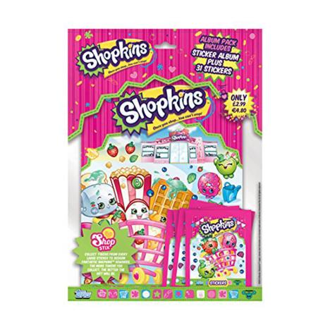 Shopkins Sparkle Sticker Starter Pack £2.99